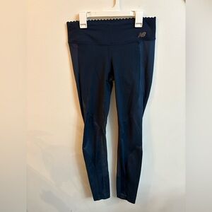 New Balance Dark Blue Performance Leggings size small